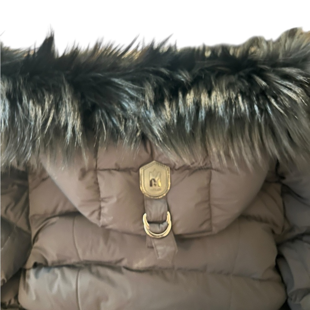 🖤𝐌𝐀𝐂𝐊𝐀𝐆𝐄 Calla-X Down Coat w/ Real Fur Trim – Size Small 🖤 - Picture 3 of 7